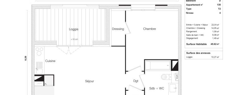 Location Appartement 2 pièces 45m² TOULOUSE 31400 - Photo 1