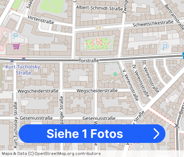 Frische renovierte 3- Zimmer- Wohnung mit Echtholzboden! Charmantes... - Foto 1