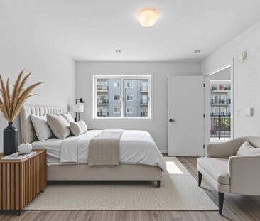 1 chambre à coucher 1 salle de bain Appartement - Photo 1