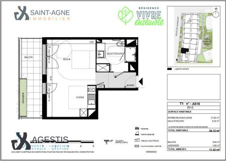 APPARTEMENT T1 SENIOR 34M - Photo 5