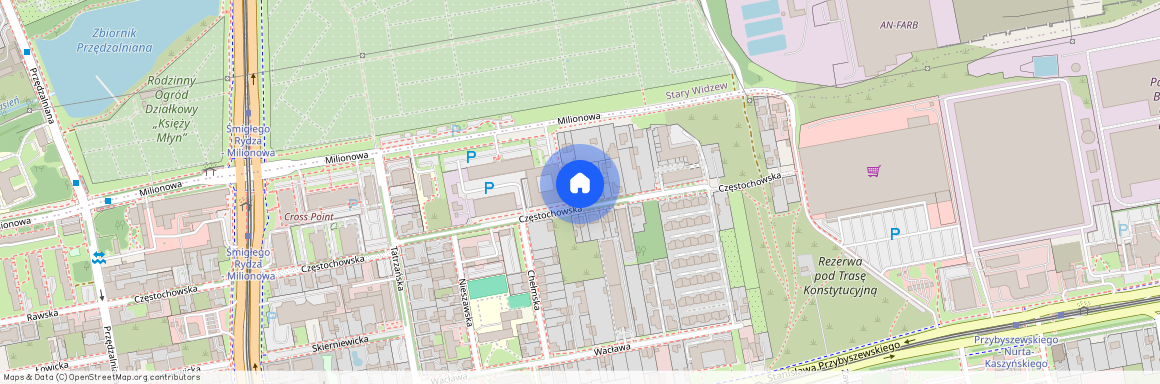 Łódź, Widzew, Zarzew, Częstochowska