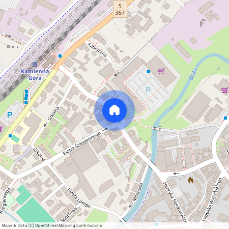 ul. Papieża Jana Pawła II, Kamienna Góra, kamiennogórski, dolnośląskie