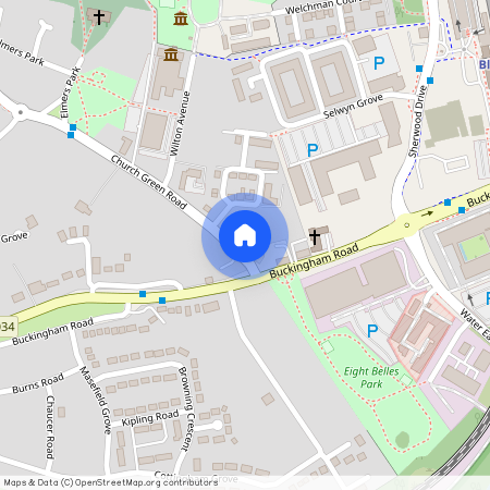 A Room in Church Green Road, Bletchley