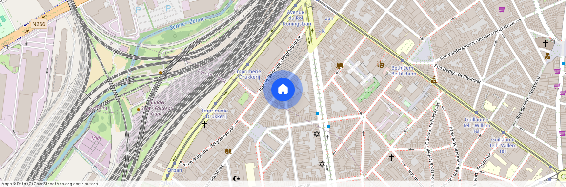 Rue du Croissant1060 Saint-Gilles