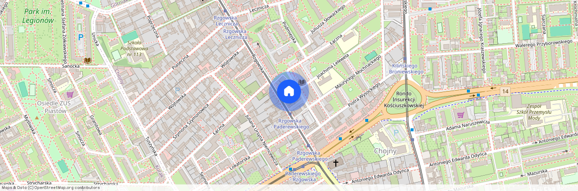 ul. Joachima Lelewela, Chojny, Górna, Łódź, łódzkie