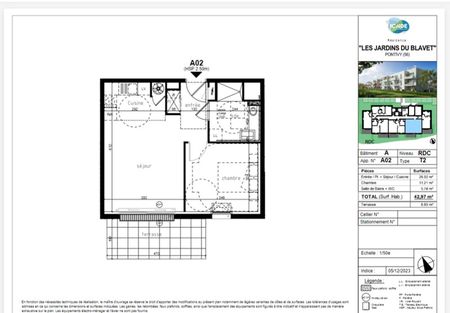Appartements T2 à louer – Résidence Les jardins du Blavet à Pontivy - Photo 3