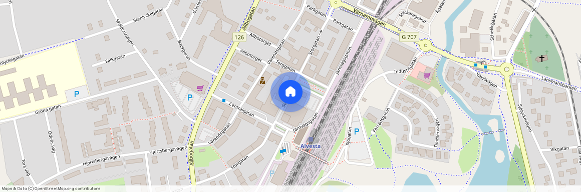 Alvesta Centrum, Kronoberg, Storgatan 16 A