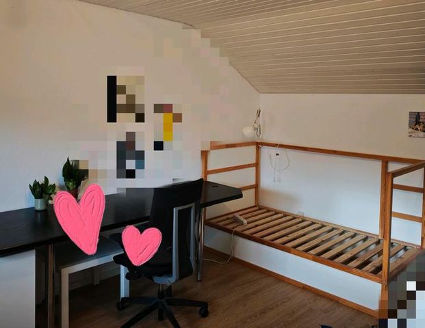 Möbeliert WG Zimmer nah Frankfurt - Photo 1