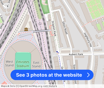 73B Drayton Park, Highbury & Islington, London, N5 1DX - Photo 1