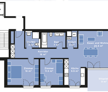 Exklusive Erdgeschosswohnung zu vermieten - Foto 4