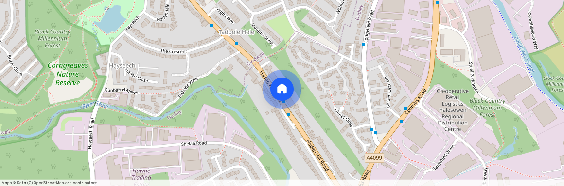 Haden Hill Road, Halesowen, West Midlands, B63