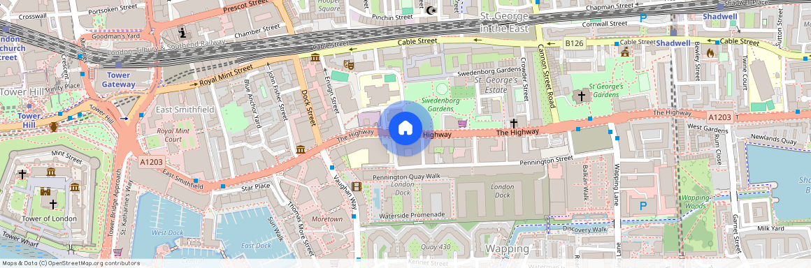 Telfords Yard, The Highway, London E1W