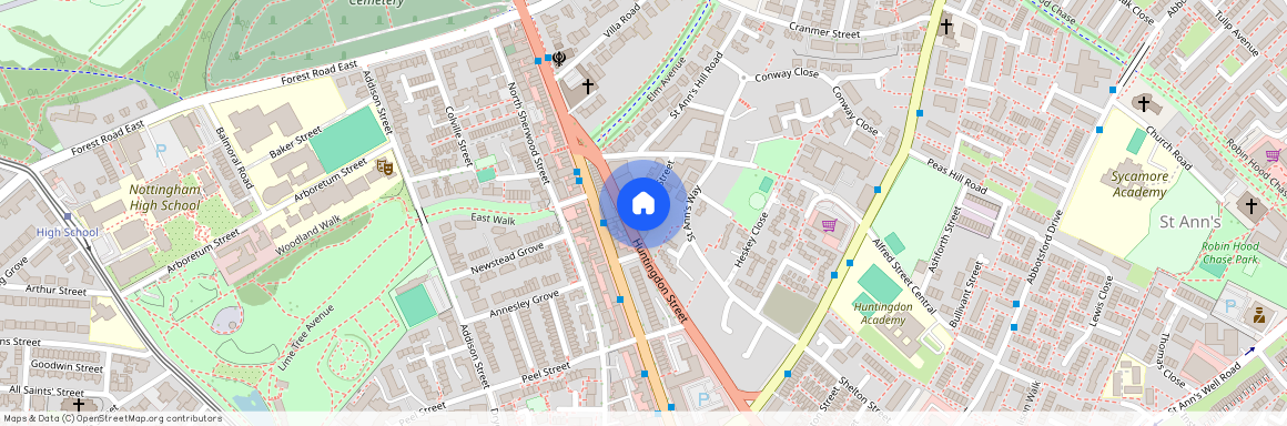 Apt 4 6 Kilbourn Street, Nottingham, NG3 1BD