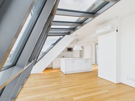 Exklusive klimatisierte Dachterrassenwohnung | Top-Ausstattung | Direkte U3-Anbindung Enkplatz | Stellplatz & Kellerabteil inkl. - Foto 2