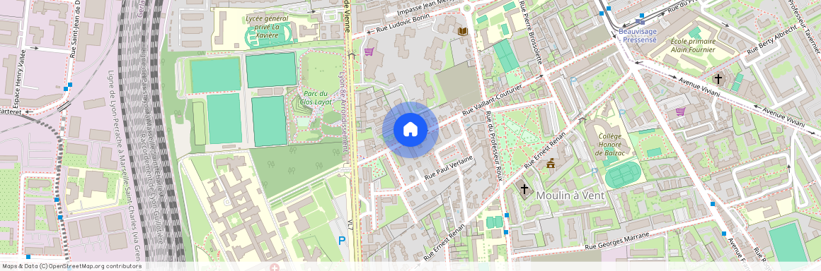 9 RUE VAILLANT COUTURIER, VENISSIEUX Moulin-a-Vent