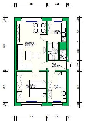 Charmante 3-Zimmer-Wohnung in Lankow – Ideal für Singles und Paare! - Foto 4