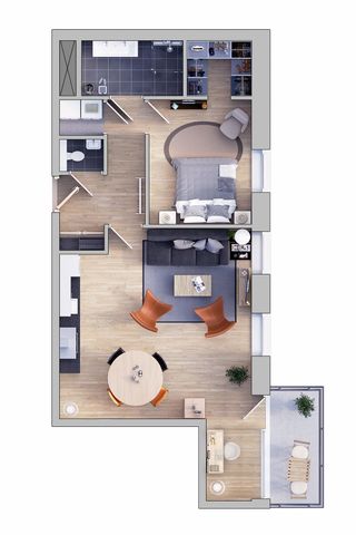 Bert Haanstrakade 1058, Ed Pelsterparkbuurt, 1087HJ, Amsterdam - Photo 2