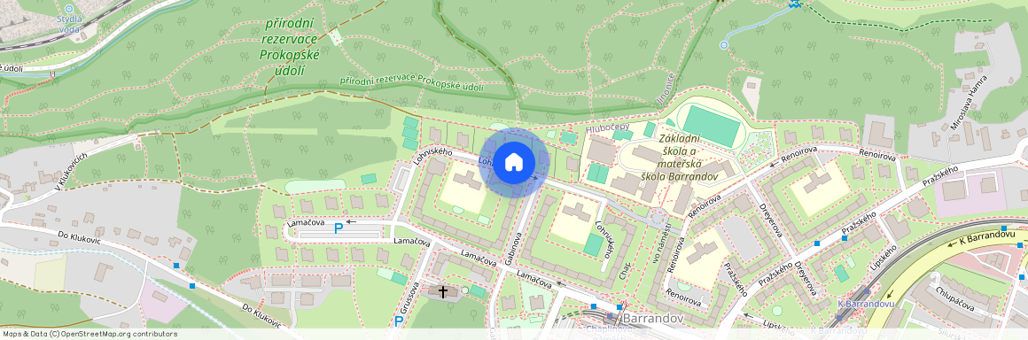 Lohniského, Praha 5 - Hlubočepy