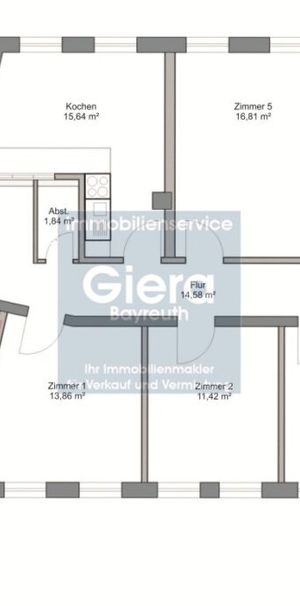 WG Zimmer in 5er-WG mit großer Dachterrasse - Photo 1