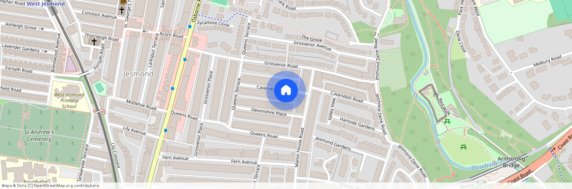 Cavendish Place, Jesmond