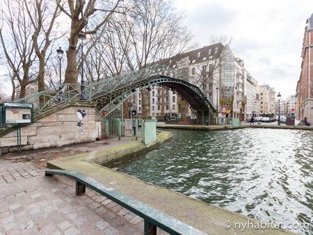 Logement à Paris, Location meublée - Studio T1 - Canal Saint Martin (PA-3533) - Photo 3