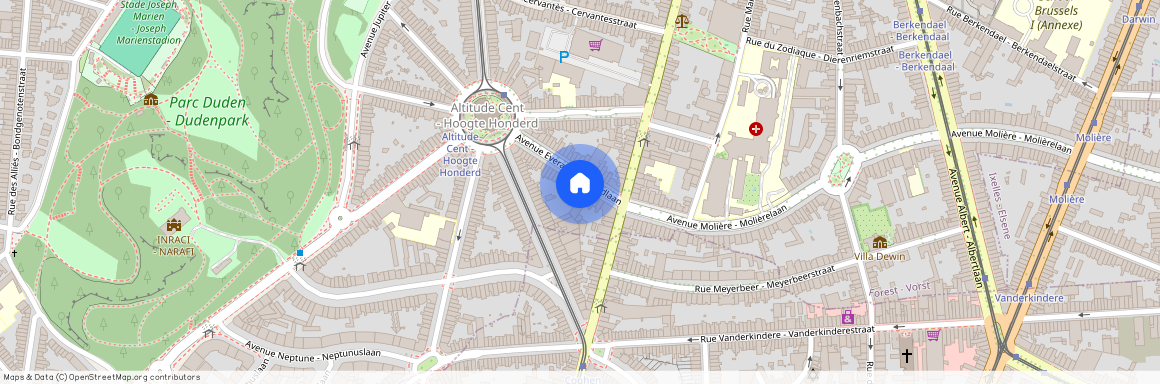 Avenue Everard, 45, 1190, Forest