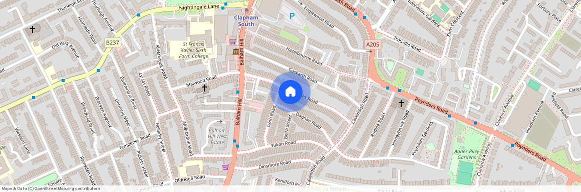 Cathles Road, Balham, SW12, South West London