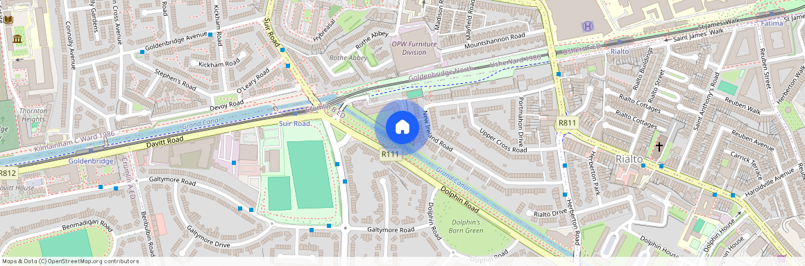Grand Canal View, St. James Walk, Dublin 8, D08 F7A4