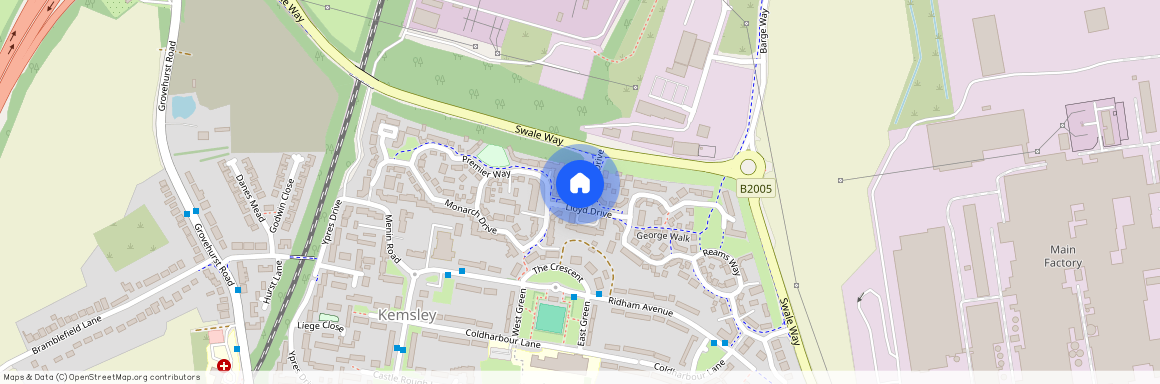 Lloyd Drive, Kemsley, Sittingbourne, Kent, ME10