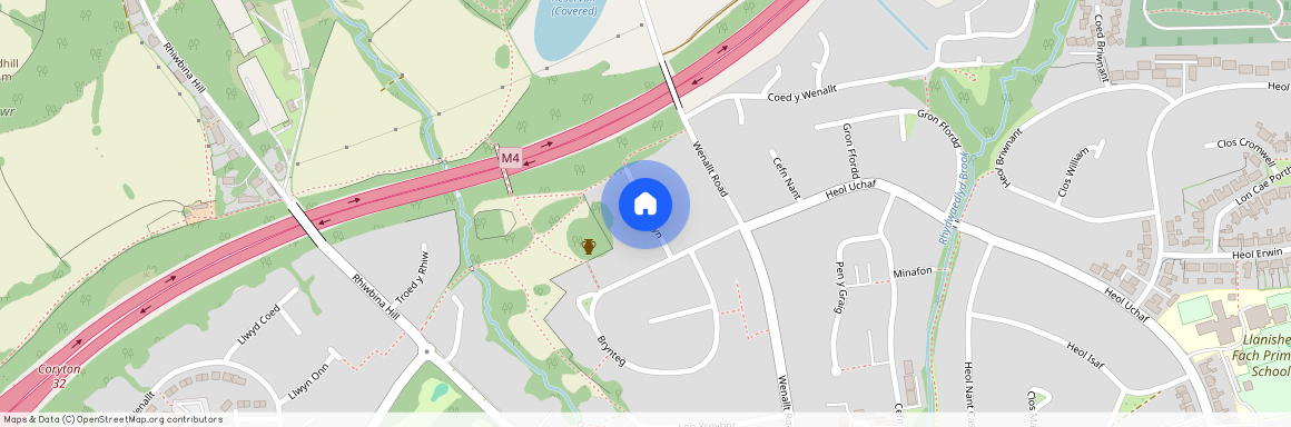 Clos Y Bryn, Rhiwbina, Cardiff