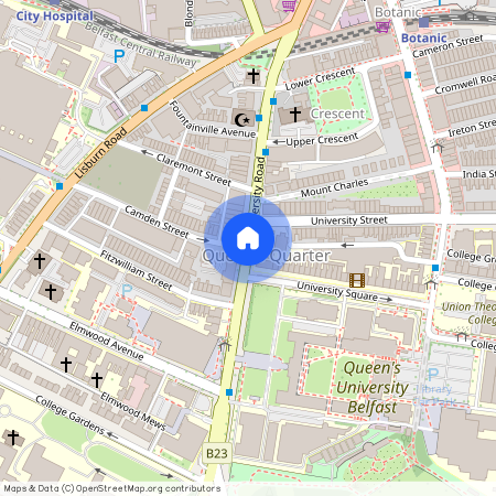 Camden Street, University Road, Belfast, BT9 6AU