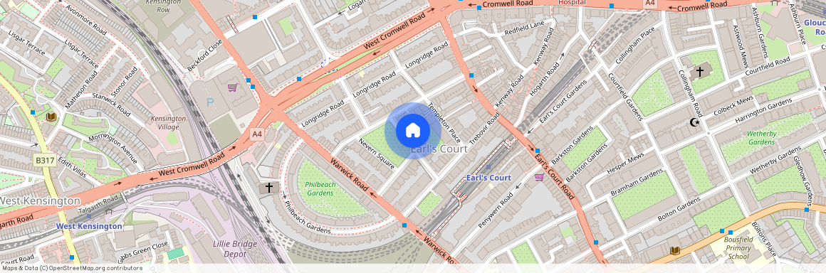 Nevern Square, Earls Court, London, SW5