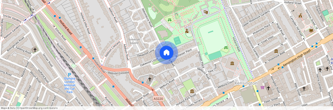 Oakwood Court, Abbotsbury Road, Kensington, London