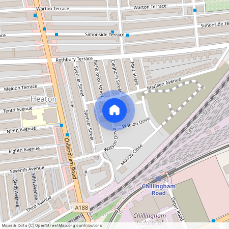 Marleen Court, Heaton