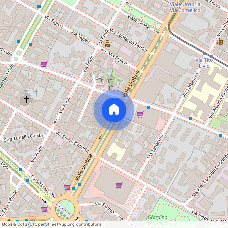 Viale Umbria, Milan, Lombardy 20135