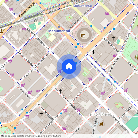 Carrer de Sardenya, Barcelona, Catalonia 08013