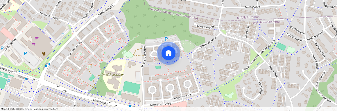 Smedshagsvägen 18, Villastaden