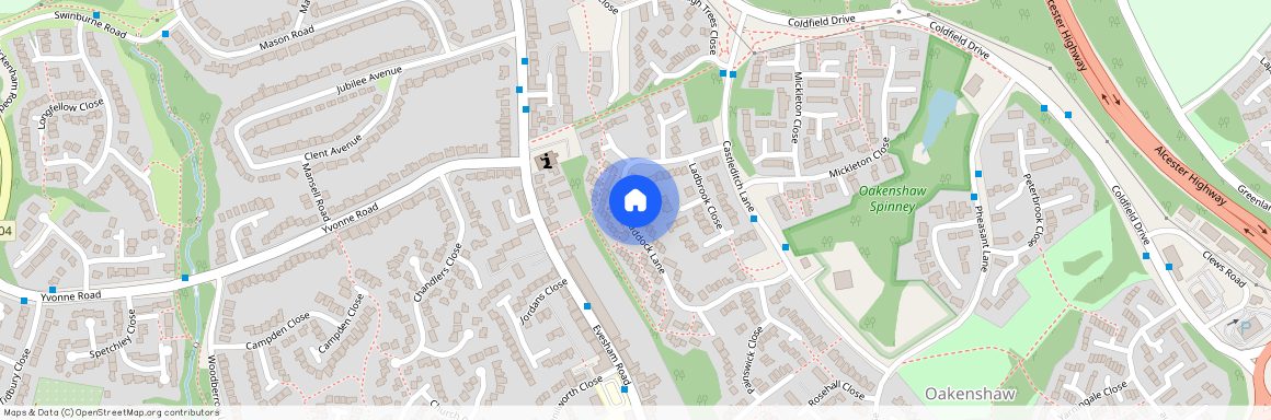 Paddock Lane, Redditch B98