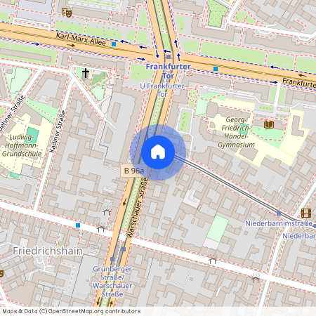 Warschauer Str., 10243 Berlin-Bezirk Friedrichshain-Kreuzberg, Germany