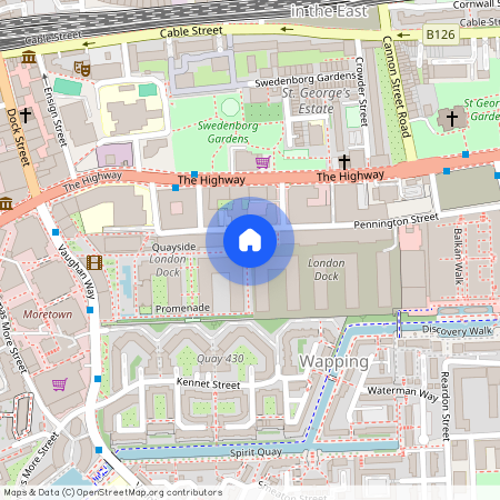 London Dock, Boxwood Gardens E1W