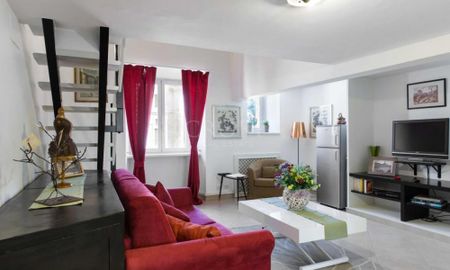 Trastevere: Furnished, modern 2 Bedroom, 2 bath, spacious living room, brgiht, silent, air conditioning. Located in beautiful private complex. #1168 - Foto 4