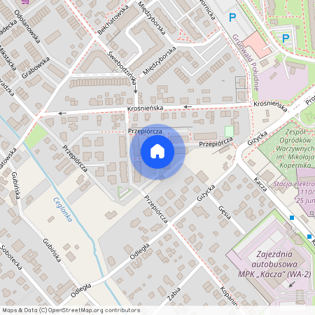 ul. Przepiórcza, Junikowo, Grunwald, Poznań, wielkopolskie