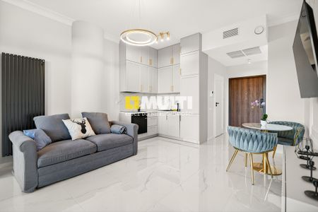 Stylowa kawalerka z balkonem w Hanza Tower! - Zdjęcie 5