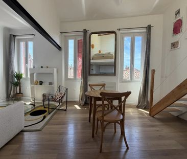 A LOUER MARSEILLE 13005 – SAINT-PIERRE – Type 2 Meublé 31,64m² - Photo 5