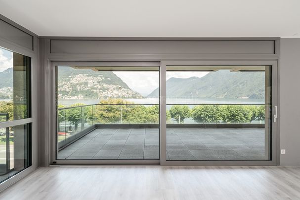 SPLENDIDO 3.5 LOCALI IN PRIMA FILA LAGO CON GRANDE TERRAZZO - Photo 1