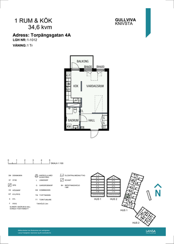 Torpängsgatan 4A, 74130, Knivsta - Foto 3