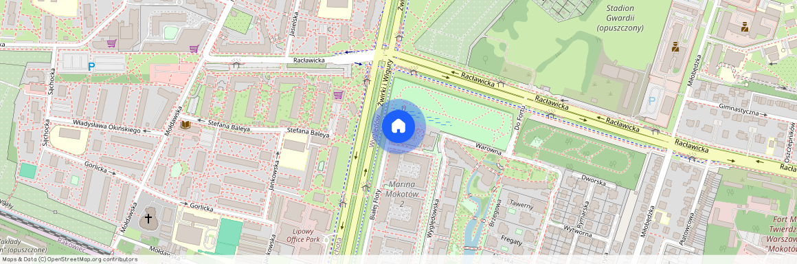 ul. Białej Floty, Wyględów, Mokotów, Warszawa, mazowieckie