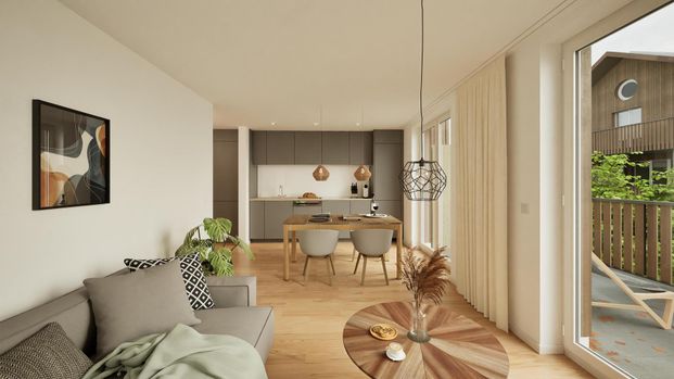 2.5 Zimmerwohnung in Eschikofen - Photo 1