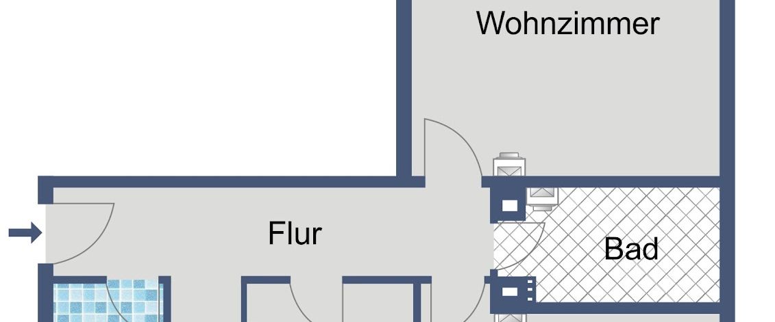 WBS erforderlich - Dachgeschosswohnung zum Wohlfühlen - Photo 1