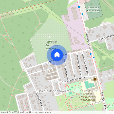 ul. Ignacego Domeyki, Murcki, Katowice, śląskie